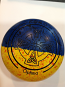 Aero Optima 3 heavy non- grip, blue/yellow split colour, stamped 30, CON:666