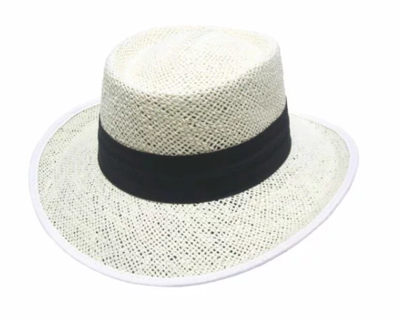 Avenel Anders White Open weave Hat