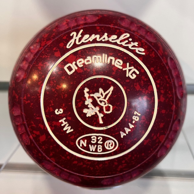 Henselite XG Size 3 Gripped Ruby Rich Bird