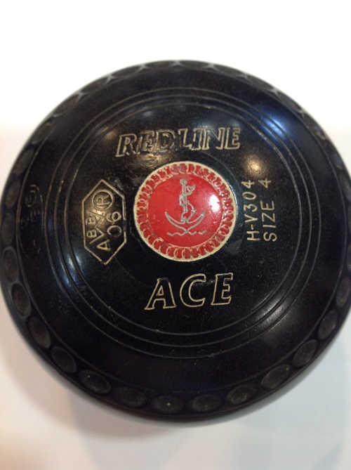 ACE,  4 heavy grip, black, stamped 06, CONS: 651