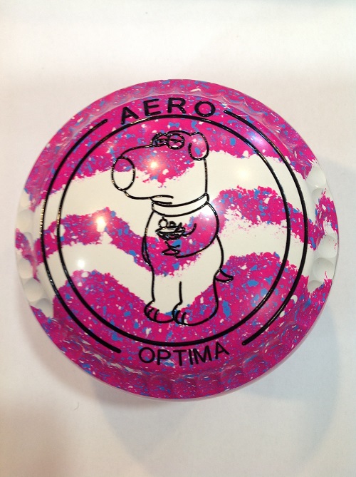 Aero Optima 3.5 heavy grip, swirl, stamped 33, T165850