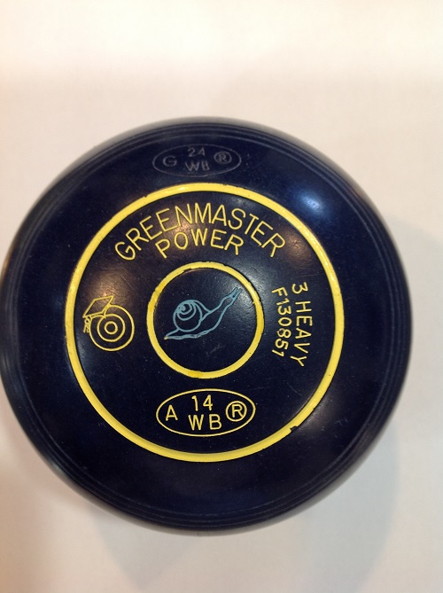 Power 3 heavy ,non grip, dark blue, stamped 14, T166020