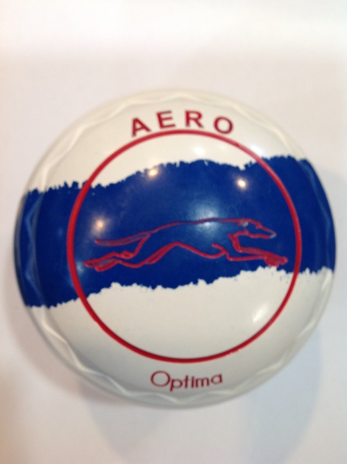 Aero Optima 4 heavy grip, trio -white/blue/white- stamped 26, T166050